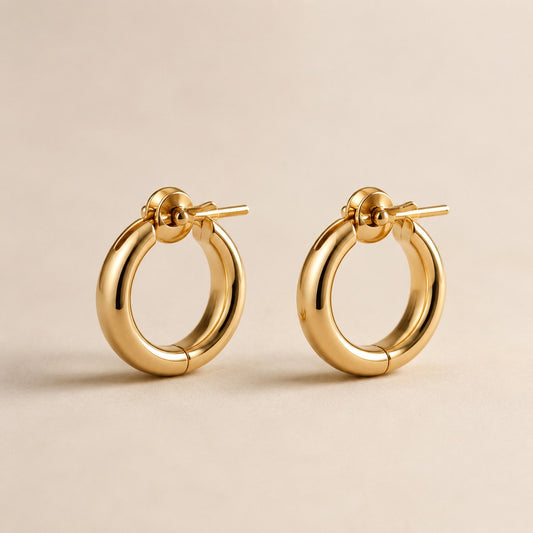 Gold Hoop Earrings